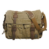 The Rockhopper - Travel-Friendly Canvas Men's Messenger Bag from Manly Packs