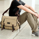 The Overland - Large-Capacity Casual Men's Messenger Bag from Manly Packs