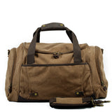 The Durham Duffel - Men's Rugged Canvas Travel Bag with Shoe Pocket from Manly Packs