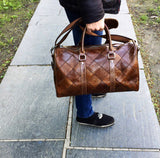 The Dubliner - Leather Weekender Travel Duffel Bag for Men