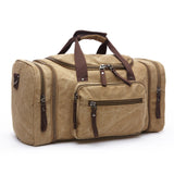 The Baja Weekender Duffel - Large Canvas Travel Bag For Men from Manly Packs