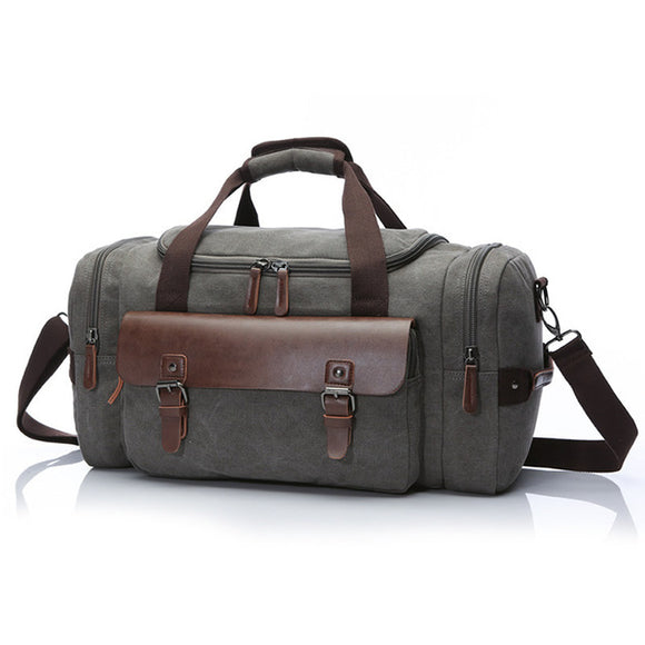 The Acadia - Rugged Canvas Duffel Bag for Men from Manly Packs